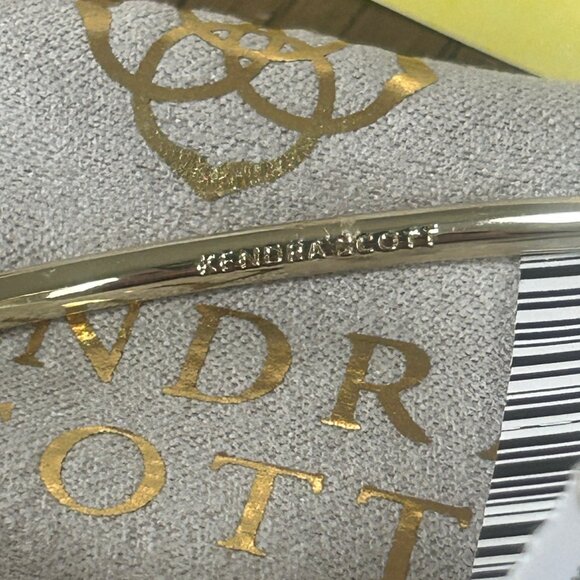 Kendra Scott DIRA Stone cuff bracelet PINK nwt - Picture 5 of 10